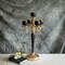 25" Gold Black Metallic Candelabra Candle Holders Wedding Party Centerpiece Home